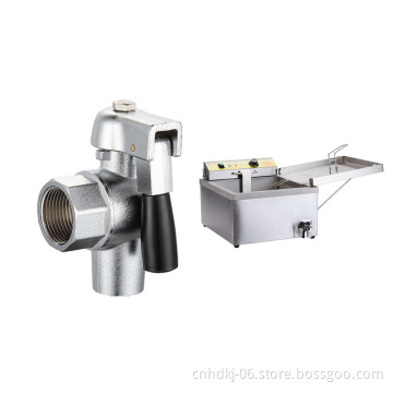 Oil Drain Valve for Funnel Cake / Donut Fryer